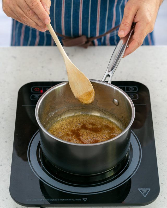 Salted Caramel Fondant with Mango | Between2Kitchens