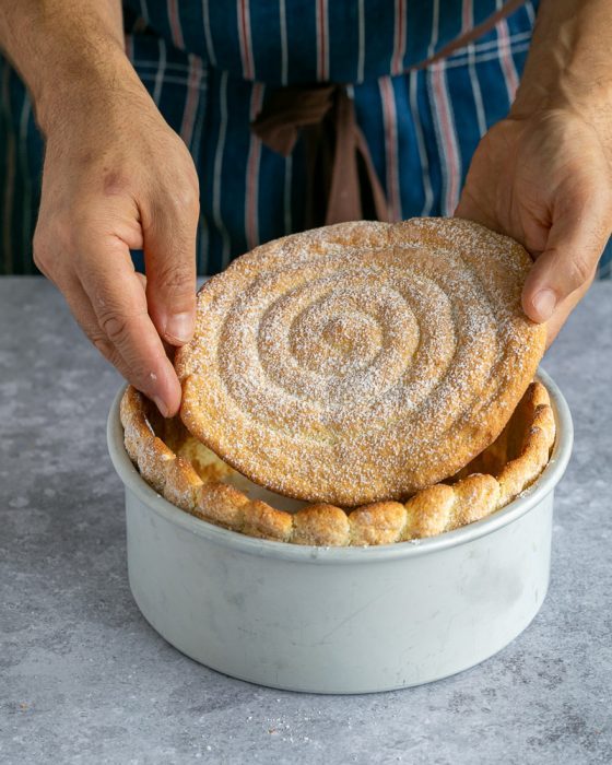 French Raspberry Charlotte Cake - Between2Kitchens