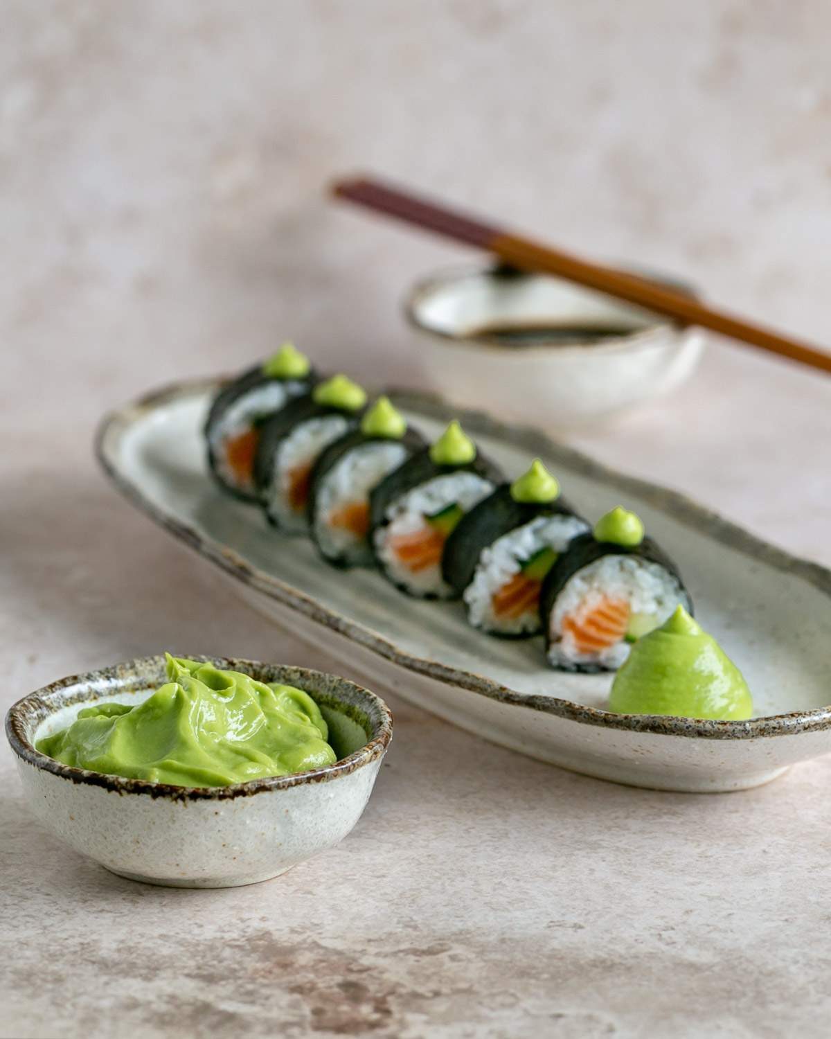 Avocado and Wasabi Sauce - Between2Kitchens