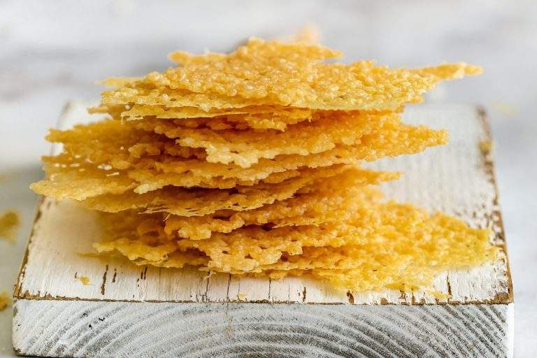 Parmesan Cheese Crisps - Between2Kitchens